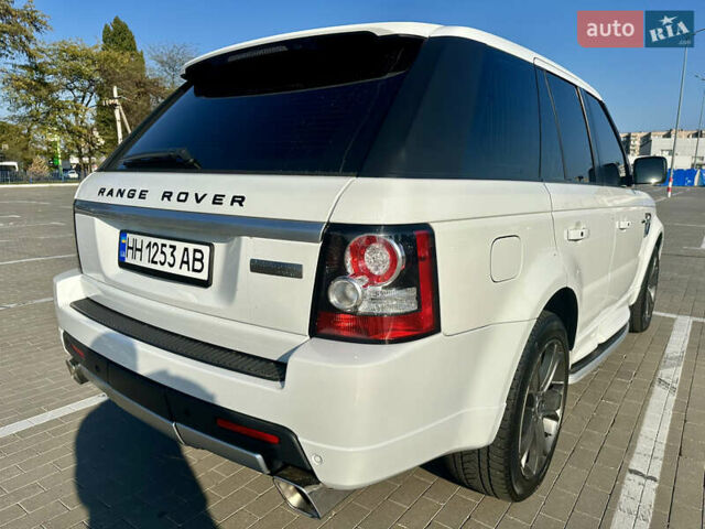 Білий Ленд Ровер Range Rover Sport, об'ємом двигуна 5 л та пробігом 132 тис. км за 18500 $, фото 12 на Automoto.ua