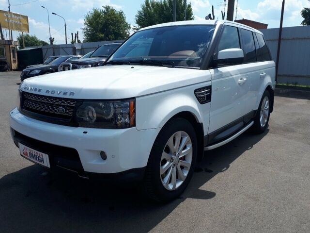 Білий Ленд Ровер Range Rover Sport, об'ємом двигуна 5 л та пробігом 137 тис. км за 23000 $, фото 1 на Automoto.ua