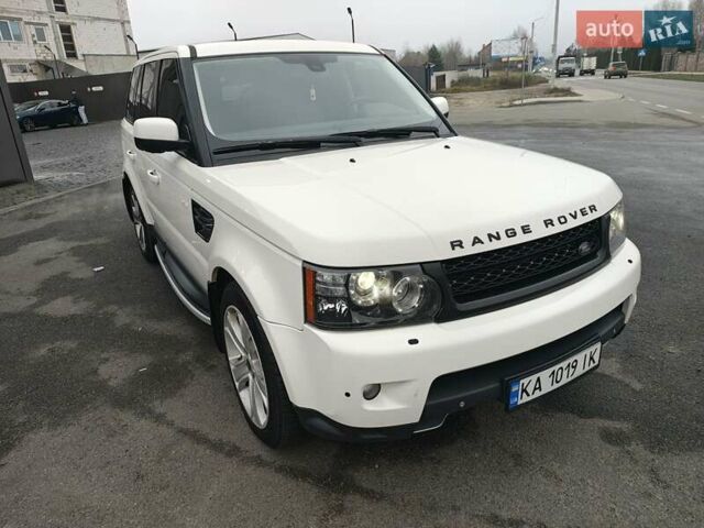 Белый Ленд Ровер Рендж Ровер Спорт, объемом двигателя 5 л и пробегом 252 тыс. км за 14300 $, фото 1 на Automoto.ua