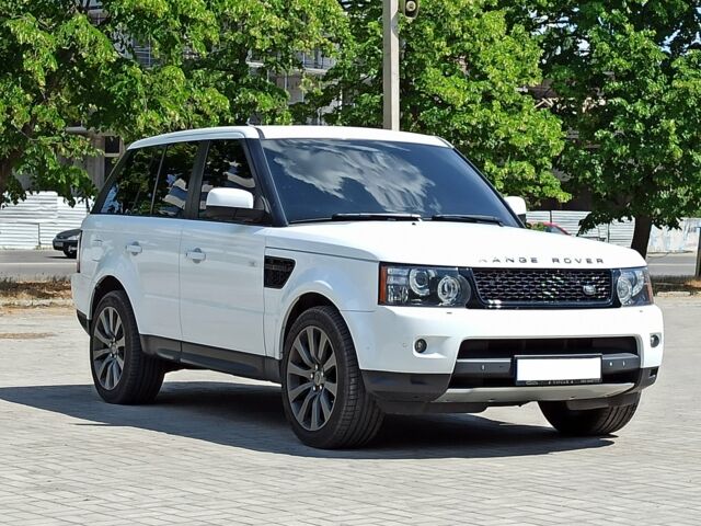 Білий Ленд Ровер Range Rover Sport, об'ємом двигуна 5 л та пробігом 190 тис. км за 22200 $, фото 6 на Automoto.ua