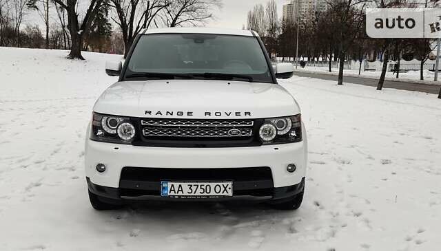 Білий Ленд Ровер Range Rover Sport, об'ємом двигуна 2.99 л та пробігом 195 тис. км за 27990 $, фото 2 на Automoto.ua