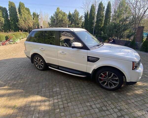 Білий Ленд Ровер Range Rover Sport, об'ємом двигуна 5 л та пробігом 111 тис. км за 25000 $, фото 1 на Automoto.ua