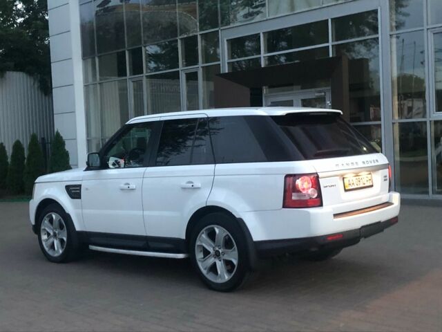 Білий Ленд Ровер Range Rover Sport, об'ємом двигуна 3 л та пробігом 150 тис. км за 34800 $, фото 4 на Automoto.ua