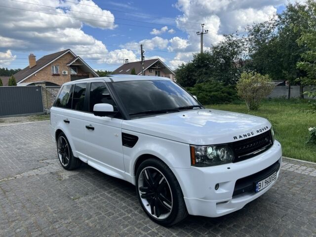 Білий Ленд Ровер Range Rover Sport, об'ємом двигуна 5 л та пробігом 150 тис. км за 13988 $, фото 1 на Automoto.ua