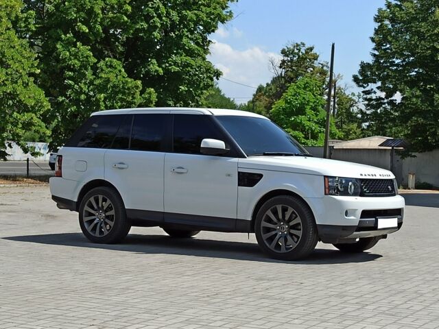 Білий Ленд Ровер Range Rover Sport, об'ємом двигуна 5 л та пробігом 190 тис. км за 22200 $, фото 5 на Automoto.ua
