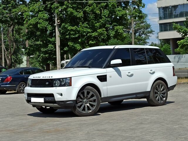Білий Ленд Ровер Range Rover Sport, об'ємом двигуна 5 л та пробігом 190 тис. км за 22200 $, фото 3 на Automoto.ua
