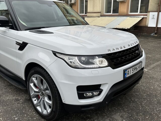 Білий Ленд Ровер Range Rover Sport, об'ємом двигуна 5 л та пробігом 123 тис. км за 25100 $, фото 13 на Automoto.ua