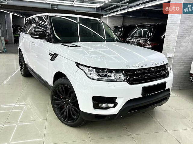 Білий Ленд Ровер Range Rover Sport, об'ємом двигуна 5 л та пробігом 119 тис. км за 39500 $, фото 25 на Automoto.ua