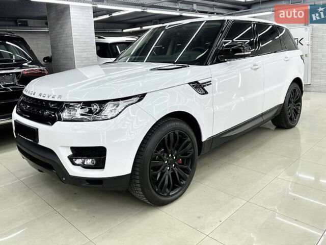 Білий Ленд Ровер Range Rover Sport, об'ємом двигуна 5 л та пробігом 119 тис. км за 39500 $, фото 21 на Automoto.ua