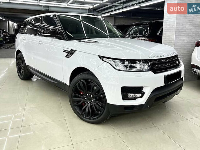 Білий Ленд Ровер Range Rover Sport, об'ємом двигуна 5 л та пробігом 119 тис. км за 39500 $, фото 24 на Automoto.ua