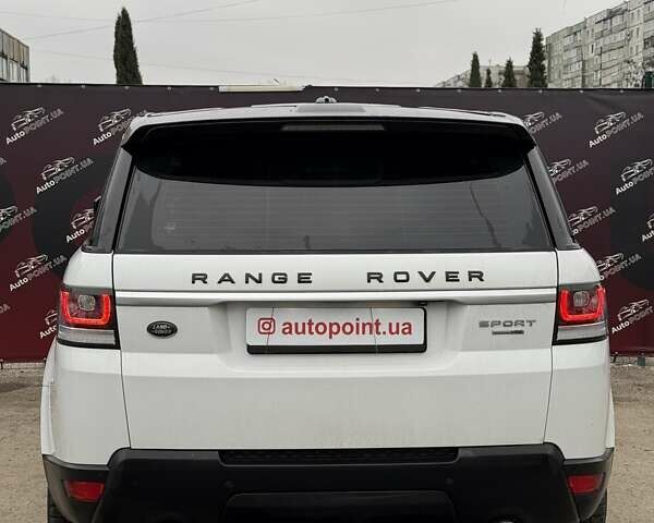 Білий Ленд Ровер Range Rover Sport, об'ємом двигуна 3 л та пробігом 190 тис. км за 24500 $, фото 10 на Automoto.ua