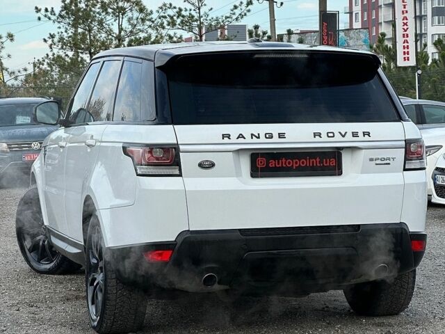 Білий Ленд Ровер Range Rover Sport, об'ємом двигуна 3 л та пробігом 193 тис. км за 17999 $, фото 9 на Automoto.ua