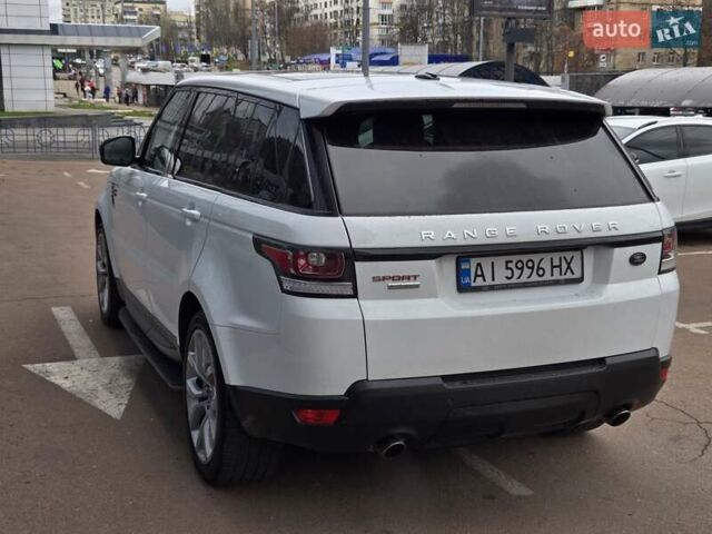 Белый Ленд Ровер Рендж Ровер Спорт, объемом двигателя 5 л и пробегом 122 тыс. км за 34500 $, фото 4 на Automoto.ua