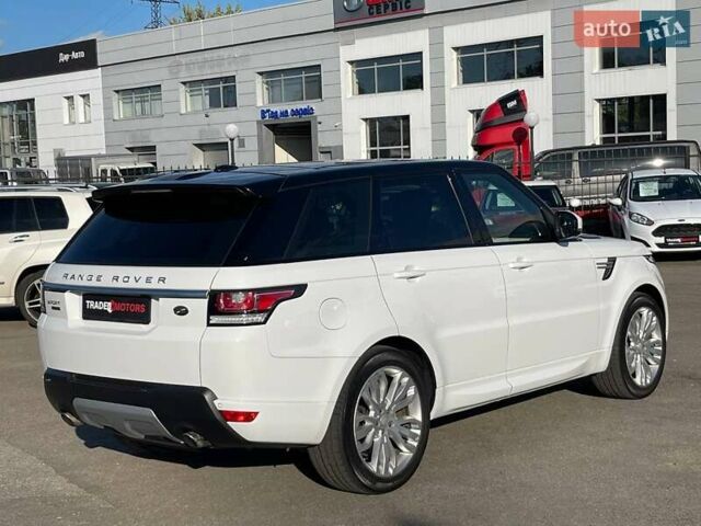 Білий Ленд Ровер Range Rover Sport, об'ємом двигуна 3 л та пробігом 108 тис. км за 28490 $, фото 13 на Automoto.ua