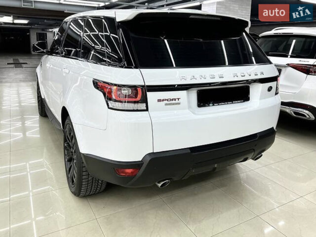 Білий Ленд Ровер Range Rover Sport, об'ємом двигуна 5 л та пробігом 119 тис. км за 39500 $, фото 15 на Automoto.ua