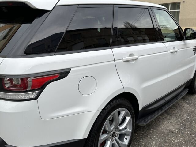 Білий Ленд Ровер Range Rover Sport, об'ємом двигуна 5 л та пробігом 123 тис. км за 25100 $, фото 9 на Automoto.ua