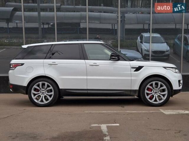 Белый Ленд Ровер Рендж Ровер Спорт, объемом двигателя 5 л и пробегом 122 тыс. км за 34500 $, фото 6 на Automoto.ua