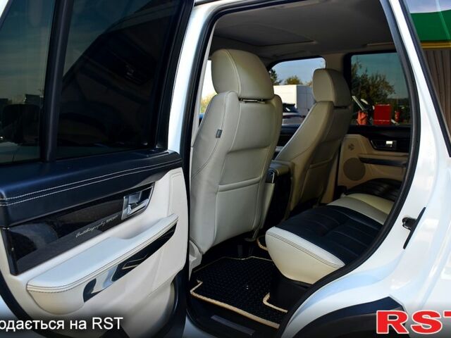 Білий Ленд Ровер Range Rover Sport, об'ємом двигуна 5 л та пробігом 135 тис. км за 18850 $, фото 5 на Automoto.ua