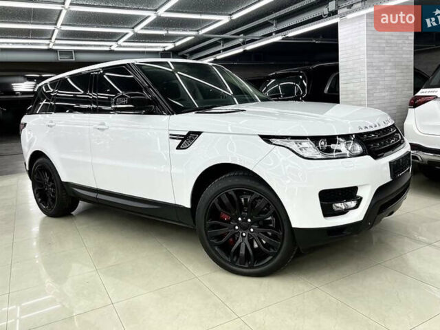 Білий Ленд Ровер Range Rover Sport, об'ємом двигуна 5 л та пробігом 119 тис. км за 39500 $, фото 27 на Automoto.ua