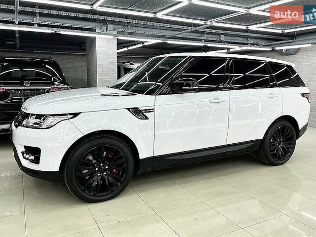 Білий Ленд Ровер Range Rover Sport, об'ємом двигуна 5 л та пробігом 119 тис. км за 39500 $, фото 22 на Automoto.ua