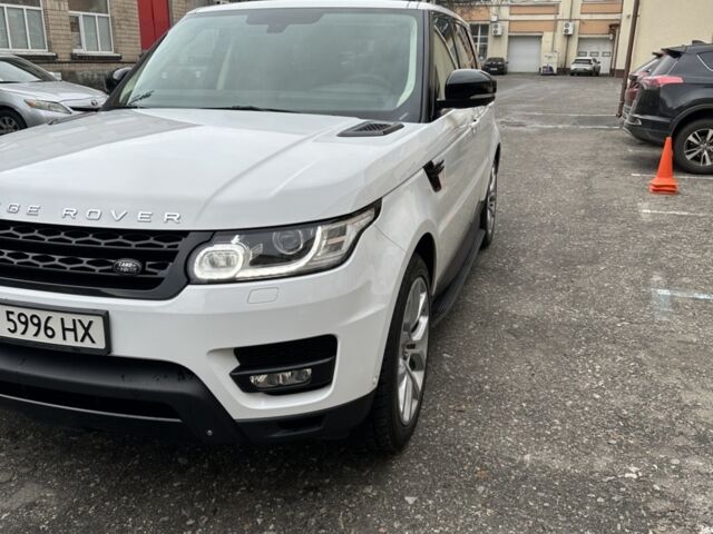Білий Ленд Ровер Range Rover Sport, об'ємом двигуна 5 л та пробігом 123 тис. км за 25100 $, фото 1 на Automoto.ua