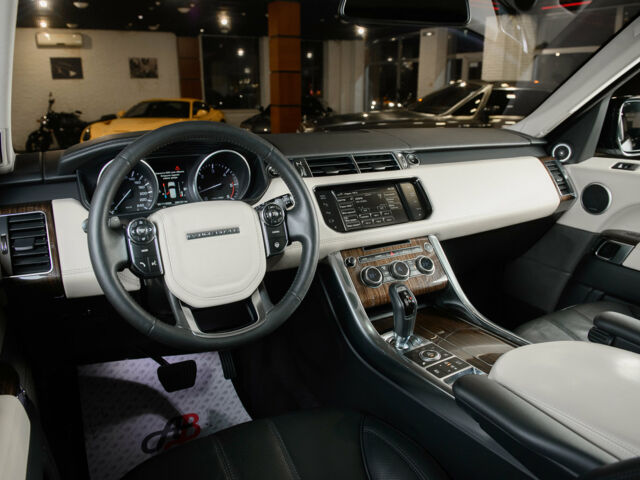 Білий Ленд Ровер Range Rover Sport, об'ємом двигуна 3 л та пробігом 93 тис. км за 45500 $, фото 22 на Automoto.ua