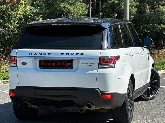 Білий Ленд Ровер Range Rover Sport, об'ємом двигуна 3 л та пробігом 193 тис. км за 19999 $, фото 12 на Automoto.ua