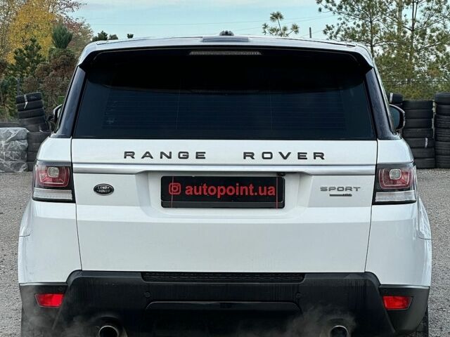 Білий Ленд Ровер Range Rover Sport, об'ємом двигуна 3 л та пробігом 193 тис. км за 17999 $, фото 10 на Automoto.ua