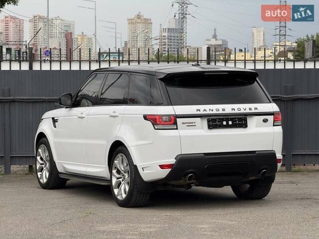 Білий Ленд Ровер Range Rover Sport, об'ємом двигуна 5 л та пробігом 75 тис. км за 36000 $, фото 5 на Automoto.ua