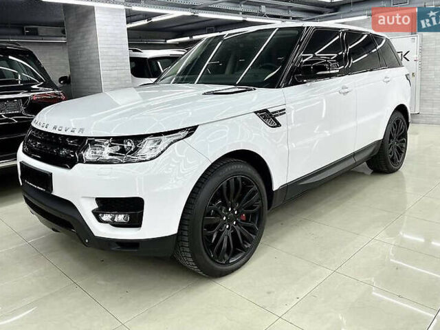 Білий Ленд Ровер Range Rover Sport, об'ємом двигуна 5 л та пробігом 119 тис. км за 39500 $, фото 21 на Automoto.ua
