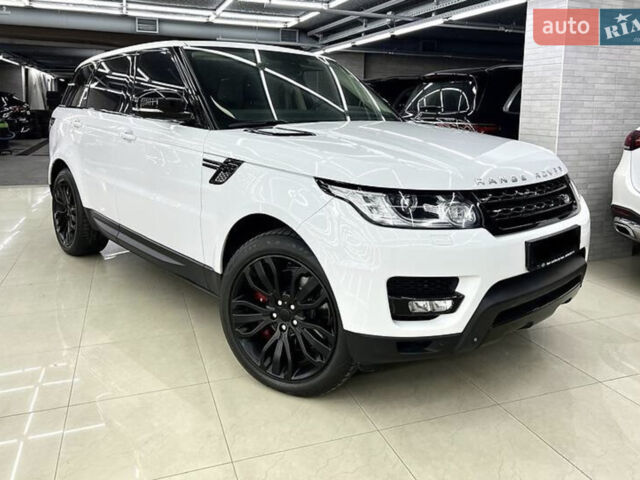 Білий Ленд Ровер Range Rover Sport, об'ємом двигуна 5 л та пробігом 119 тис. км за 39500 $, фото 24 на Automoto.ua