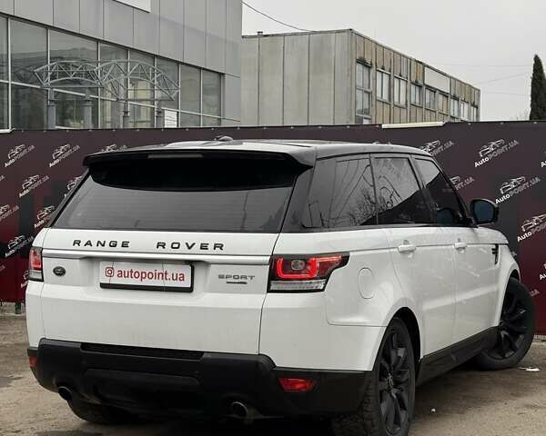 Білий Ленд Ровер Range Rover Sport, об'ємом двигуна 3 л та пробігом 190 тис. км за 24500 $, фото 8 на Automoto.ua