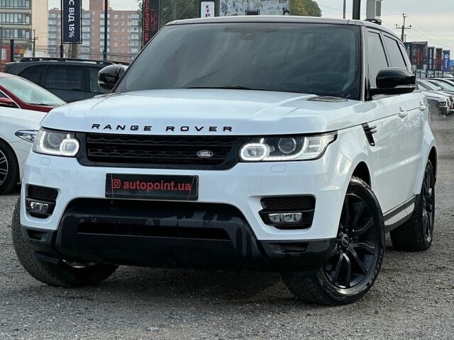 Білий Ленд Ровер Range Rover Sport, об'ємом двигуна 3 л та пробігом 193 тис. км за 17999 $, фото 3 на Automoto.ua