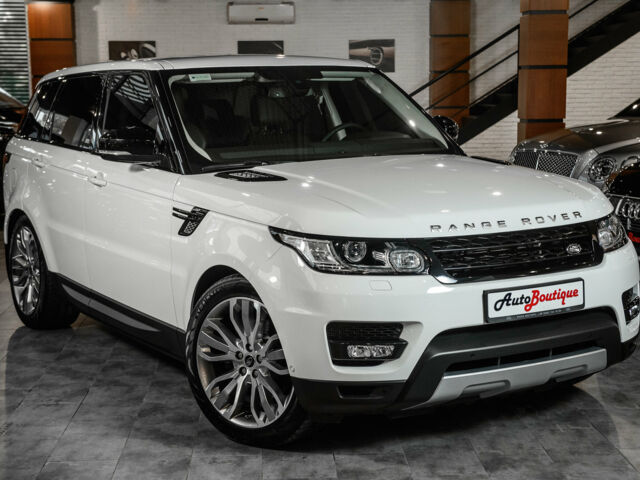 Білий Ленд Ровер Range Rover Sport, об'ємом двигуна 3 л та пробігом 76 тис. км за 49500 $, фото 9 на Automoto.ua