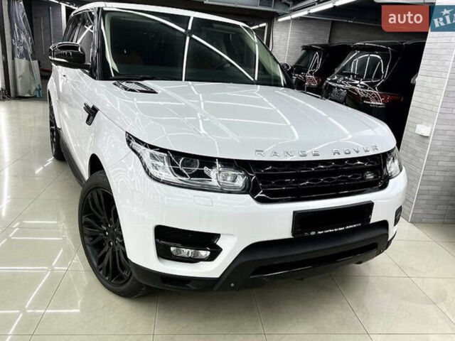 Білий Ленд Ровер Range Rover Sport, об'ємом двигуна 5 л та пробігом 119 тис. км за 39500 $, фото 23 на Automoto.ua
