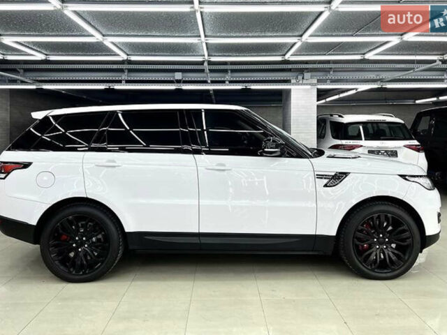 Білий Ленд Ровер Range Rover Sport, об'ємом двигуна 5 л та пробігом 119 тис. км за 39500 $, фото 11 на Automoto.ua