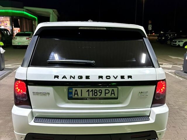 Білий Ленд Ровер Range Rover Sport, об'ємом двигуна 3 л та пробігом 190 тис. км за 21000 $, фото 4 на Automoto.ua
