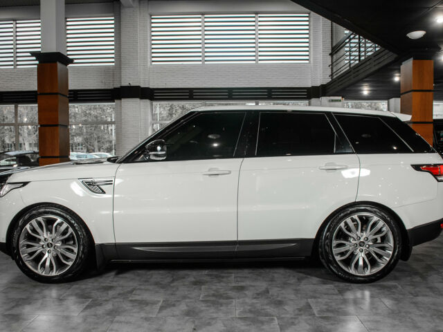 Білий Ленд Ровер Range Rover Sport, об'ємом двигуна 3 л та пробігом 76 тис. км за 49500 $, фото 6 на Automoto.ua