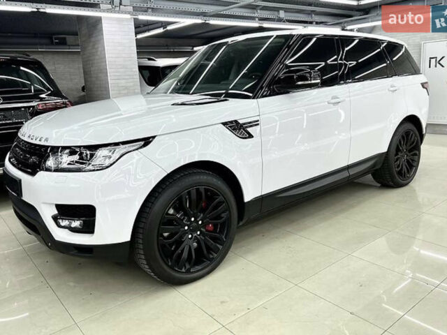 Білий Ленд Ровер Range Rover Sport, об'ємом двигуна 5 л та пробігом 119 тис. км за 39500 $, фото 19 на Automoto.ua