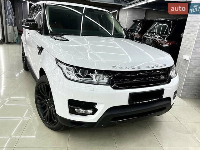 Білий Ленд Ровер Range Rover Sport, об'ємом двигуна 5 л та пробігом 119 тис. км за 39500 $, фото 23 на Automoto.ua