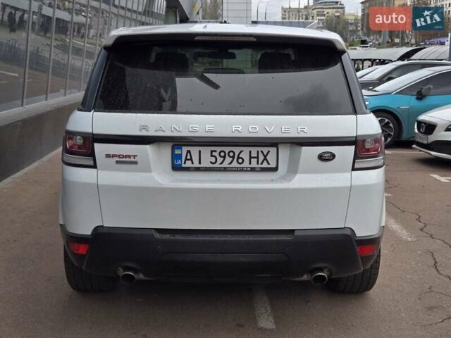 Белый Ленд Ровер Рендж Ровер Спорт, объемом двигателя 5 л и пробегом 122 тыс. км за 34500 $, фото 5 на Automoto.ua