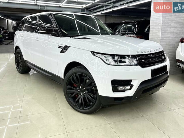 Білий Ленд Ровер Range Rover Sport, об'ємом двигуна 5 л та пробігом 119 тис. км за 39500 $, фото 24 на Automoto.ua