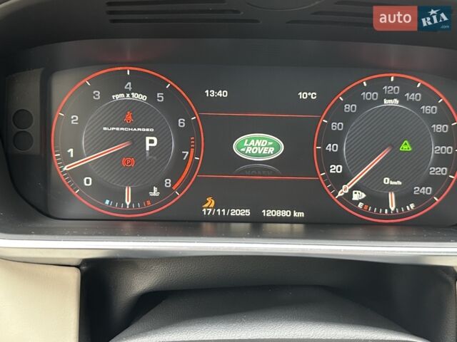 Білий Ленд Ровер Range Rover Sport, об'ємом двигуна 5 л та пробігом 123 тис. км за 25100 $, фото 40 на Automoto.ua
