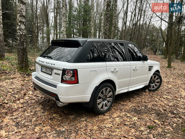 Білий Ленд Ровер Range Rover Sport, об'ємом двигуна 3 л та пробігом 183 тис. км за 17500 $, фото 14 на Automoto.ua