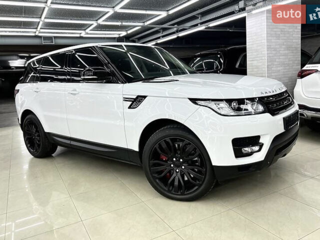 Білий Ленд Ровер Range Rover Sport, об'ємом двигуна 5 л та пробігом 119 тис. км за 39500 $, фото 27 на Automoto.ua