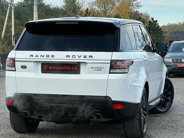 Білий Ленд Ровер Range Rover Sport, об'ємом двигуна 3 л та пробігом 193 тис. км за 17999 $, фото 8 на Automoto.ua