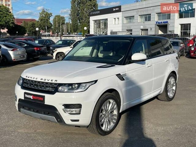 Білий Ленд Ровер Range Rover Sport, об'ємом двигуна 3 л та пробігом 108 тис. км за 28490 $, фото 5 на Automoto.ua