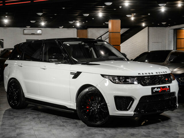 Білий Ленд Ровер Range Rover Sport, об'ємом двигуна 3 л та пробігом 93 тис. км за 45500 $, фото 8 на Automoto.ua