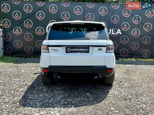 Білий Ленд Ровер Range Rover Sport, об'ємом двигуна 5 л та пробігом 124 тис. км за 24990 $, фото 8 на Automoto.ua