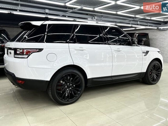 Білий Ленд Ровер Range Rover Sport, об'ємом двигуна 5 л та пробігом 119 тис. км за 39500 $, фото 5 на Automoto.ua